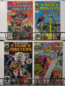 TRANSFORMERS HEADMASTERS 1-4  complete series!