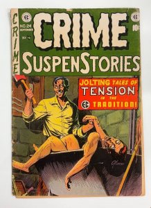 Crime Suspenstories #24 (1954) pre-code horror! see description