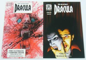 the Collector's Dracula #1-2 VF/NM complete series DAVID MACK brian bendis 1994