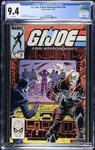 G.I. Joe, A Real American Hero #18 (12/83) Graded CGC 9.4
