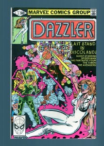 Dazzler #2 - John Romita Jr. Cover Art. Tom DeFalco Story. (7.5/8.0) 1980