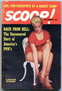 Scoop! Magazine #3 December 1953- Cheesecake- Mummies VG/F