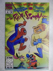 REN AND STIMPY # 6 MARVEL SPIDER-MAN HUMOR TV
