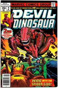 DEVIL DINOSAUR #2, 3, 4 (1978) 8.0 VF  Jack Kirby In the Age of Dinosaurs!