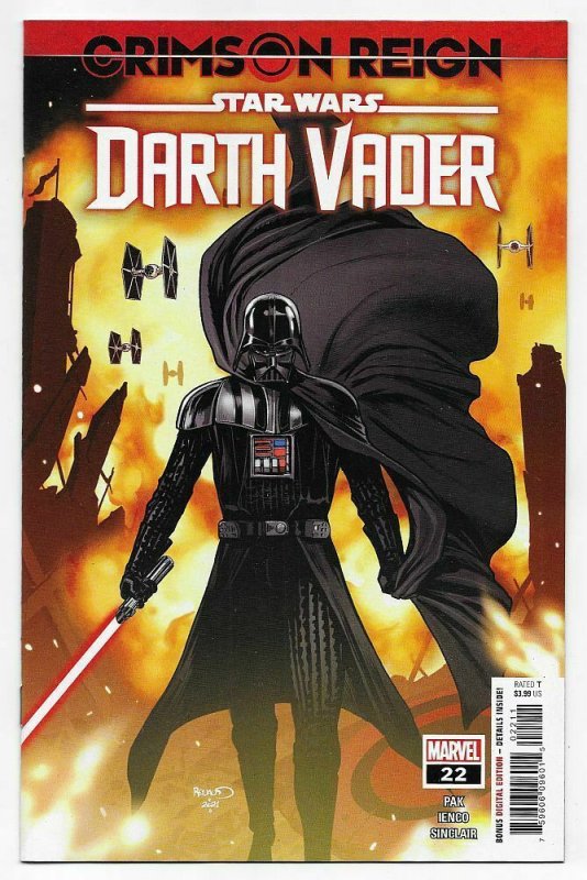 Star Wars Darth Vader #22 Main Cover Paul Renaud (Marvel, 2022) NM