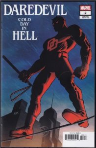 DAREDEVIL COLD DAIN IN HELL #2 MARVEL 2025 1:50 FRANK MILLER VARIANT