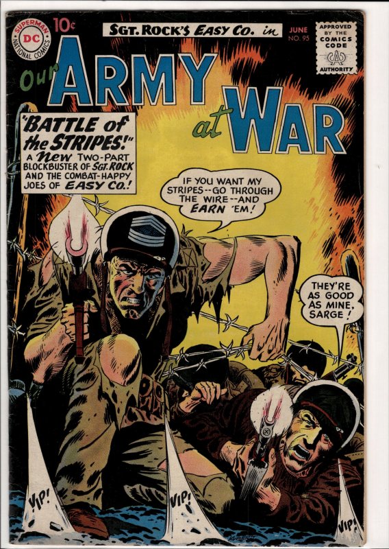 Our Army at War #95 (1960) Sgt. Rock [Key Issue]