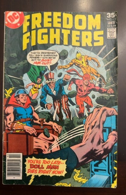 Freedom Fighters #12 (1978) Freedom Fighters 