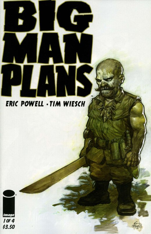 Big Man Plans #1 VF/NM ; Image | Eric Powell