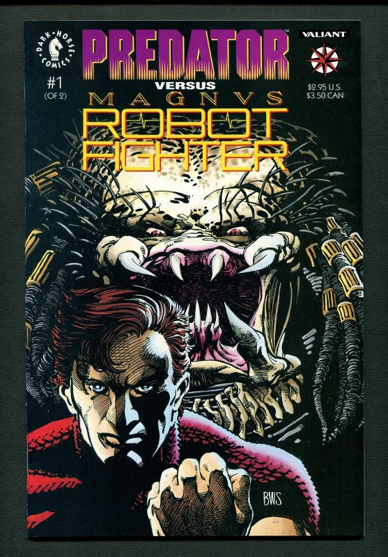 Predator vs Magnus Robot Fighter #1 (9.6 NM+)  November 1992