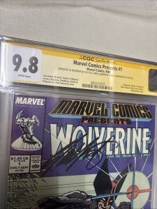 Marvel Comics Presents (1988) # 1 (CGC 9.8 WP) Signed Milgrom Claremont Simonson