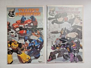 Transformers vol.2 #1 2 3 4 5 & 6 + Variants (10 books) - Dreamwave - 2003 - NM