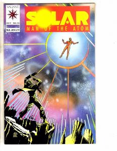 Lot Of 5 Solar Man Of The Atom Valiant Comic Books # 12 13 14 15 17 Miller J257