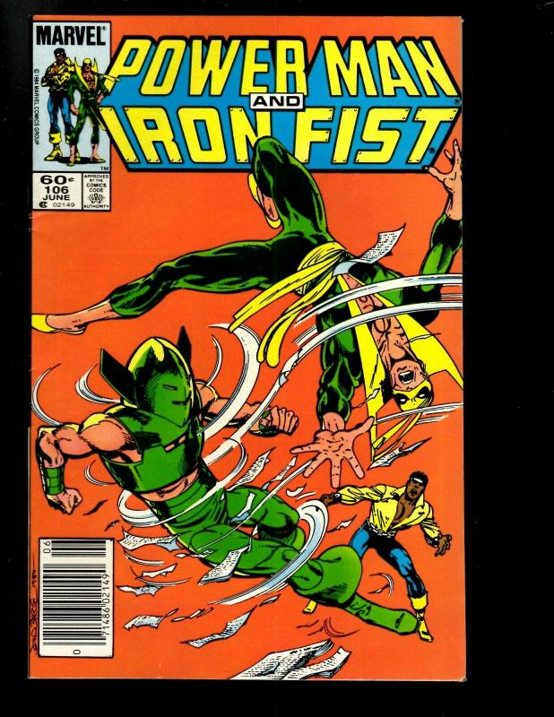 10 Power Man and Iron Fist Marvel Comics 98 99 106 107 108 109+ 110 111 112 WS6