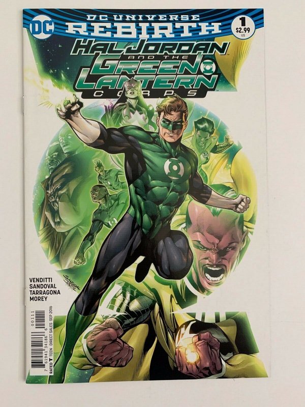 Hal Jordan And The Green Lantern Corps #1 Near Mint Rebirth