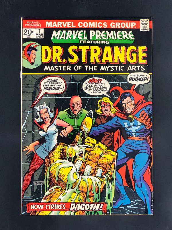 Marvel Premiere #7 (1973) 1st Cover Appearance of Wong