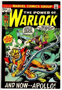 WARLOCK  (1972) 3  FINE PLUS  Dec. 1972 