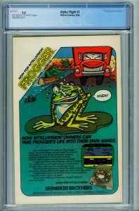ALPHA FLIGHT #1 CGC 9.8 -- MARVEL -- comic book -- 1st issue -- 3826992010