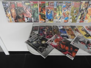 Huge Lot of 140+ Comics W/ Daredevil, Fantastic Four, X-Men! Avg. VF Condition!