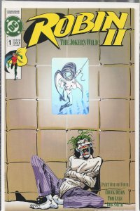 Robin II: The Joker's Wild! #1 Straight Jacket Cover (1991)