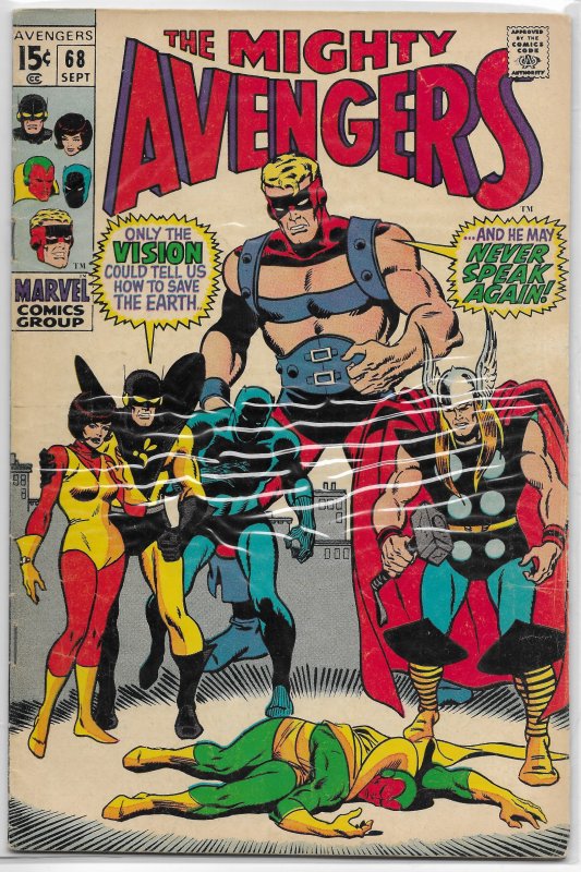 Avengers   vol. 1   # 68 GD