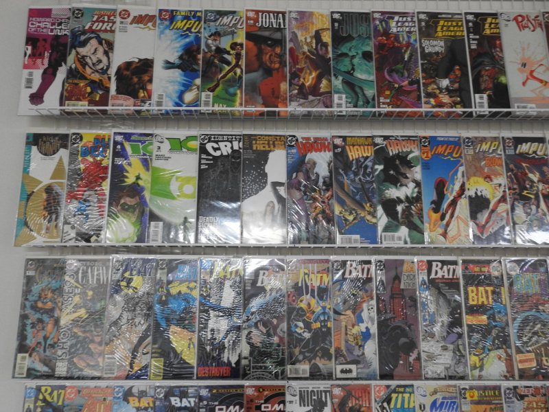 Huge Lot 150+ Comics W/ Batman, Impulse, Demon, Deathstroke+ Avg Fine+ Condition