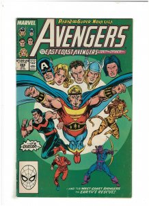 Avengers #302 VG/FN Marvel Comics 1989 East Coast Avengers, Quasar & Nova 