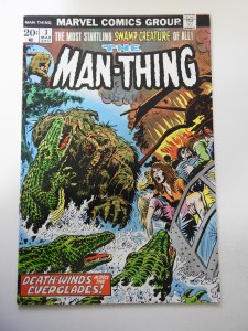 Man-Thing #3 (1974) FN- Condition Soiling on bc