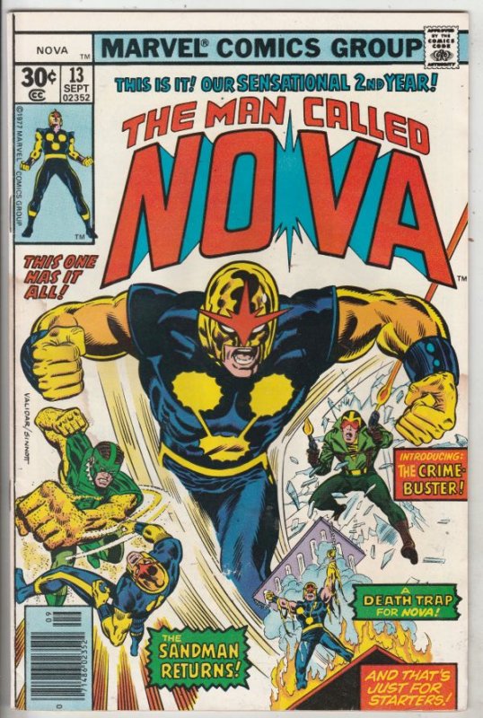 Nova, the Man Called #13 (Sep-77) GD Affordable-Grade Nova