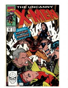 12 Uncanny X-Men Marvel Comics 258 259 260 261 262 263 264 265 269 270 271 + HG1