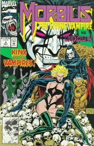 Morbius The Living Vampire #9 vs Nightmare Marvel Comics May 1993 (FN+ Water)