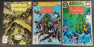 Swamp Thing (1986) #'s 49 50 Annual #1 VF (8.0) 1st App Justice League Dark Lot