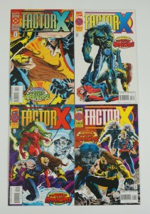 Factor X #1-4 VF/NM complete series Age of Apocalypse - 1995 ; Marvel