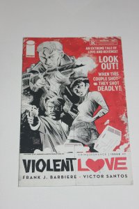 Violent Love #1 by Frank J Barriere & Victor Santos Covers A & B Image 2016