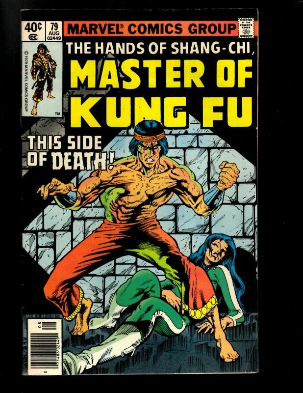 10 Master of Kung Fu Marvel Comics # 64 65 67 68 69 70 71 72 79 89 WS6