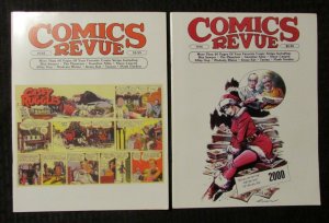1999 COMICS REVUE Magazine #165 #166 FN-/FN LOT of 2 Sky Masters / Krazy Kat