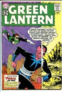GREEN LANTERN #15 1962-SINESTRO COVER-YELLOW WORLD FN 