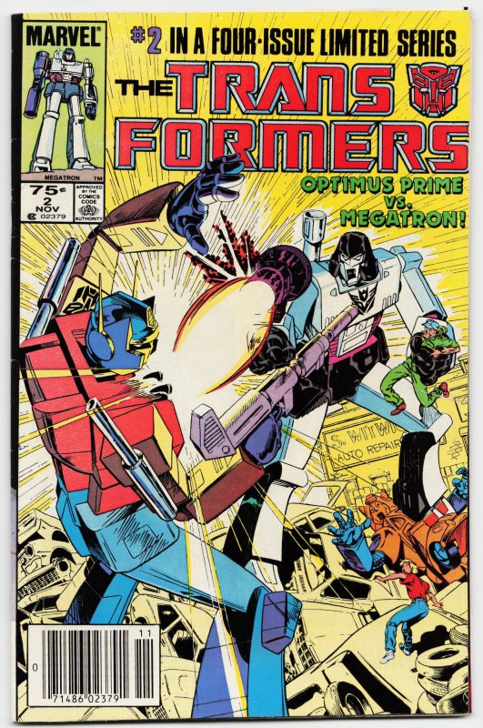 The Transformers #2 (1984) Transformers