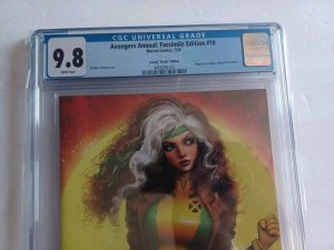 Avengers Annual: Facsimile Edition #10 Szerdy Virgin Variant - Rogue - CGC 9.8