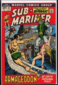 Sub-Mariner #51 (1972) Namor the Sub-Mariner