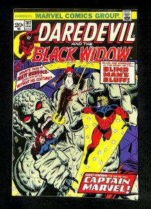 Daredevil #107 Captain Marvel!