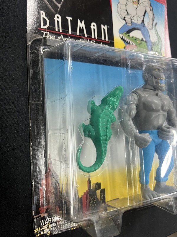 Batman the Animated Series Killer Croc with Power-Punch Arm and Pet Crocodile...