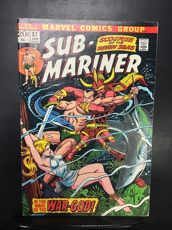 Sub-Mariner #57 (1973)vf