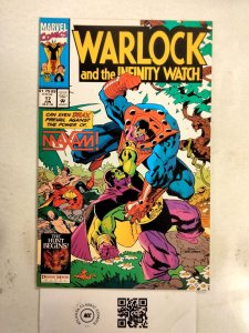Warlock and the Infinity Watch #17 VF+ Marvel Comics comic book 21 JW46