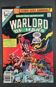 John Carter Warlord of Mars Annual #1 (1977)