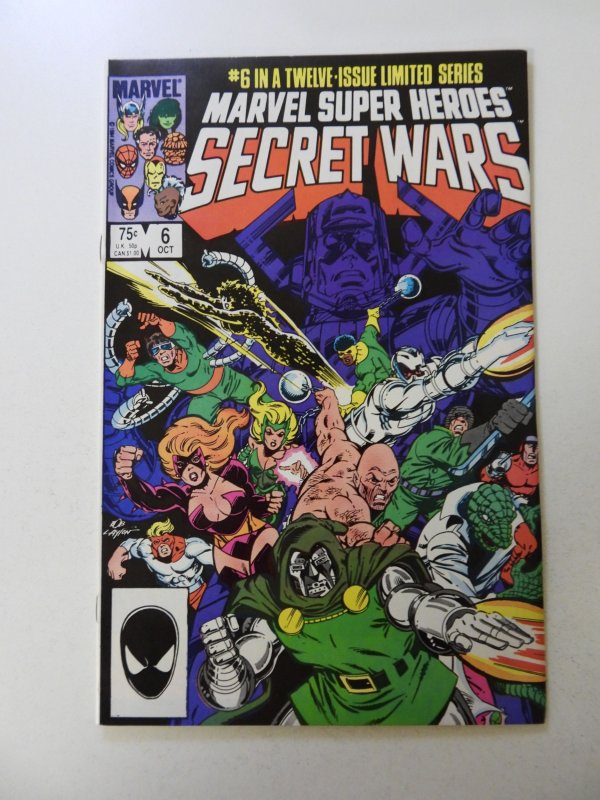 Marvel Super Heroes Secret Wars #6 (1984) VF condition