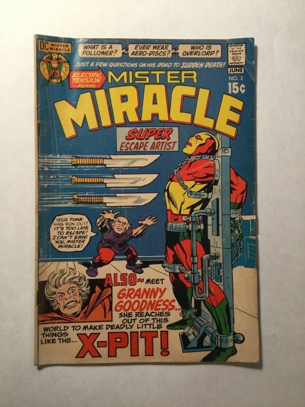 Mister Miracle 2 Very Good- Vg- 3.5 1st First Granny Goodness Dc Comics