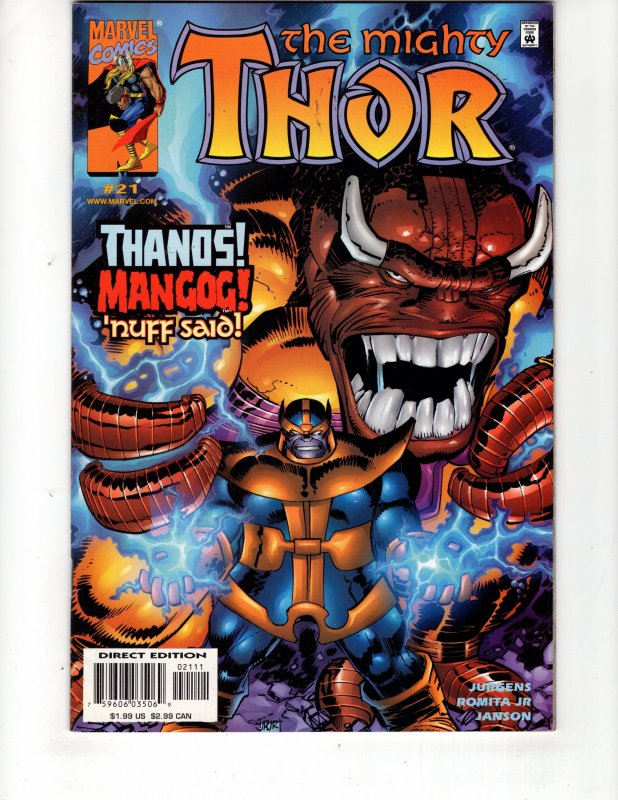 Thor #21 >>> $4.99 UNLIMITED SHIPPING!!! / ID#078