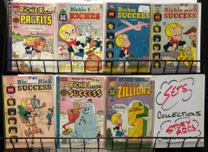 RICHIE RICH COMIC LOT #16 . . . 31 diff Richie 70's show (mostly) Casper, Gloria