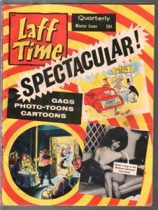 MAG: Laff Time-Winter 1966-Bob Powell-comic strips-cartoons-gags-jokes-VG